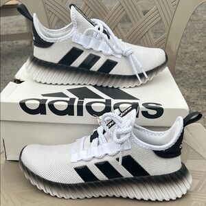 Adidas White and Black Athletic Shoes
